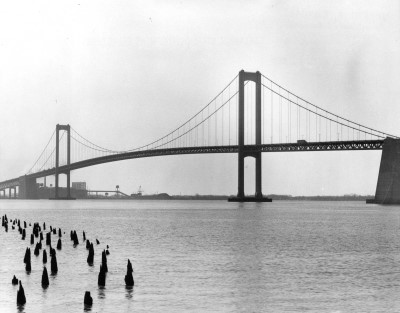 Image of a single span Delaware Memorial Bridge