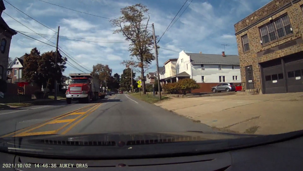 Image of PA-41 passing through central Avondale.